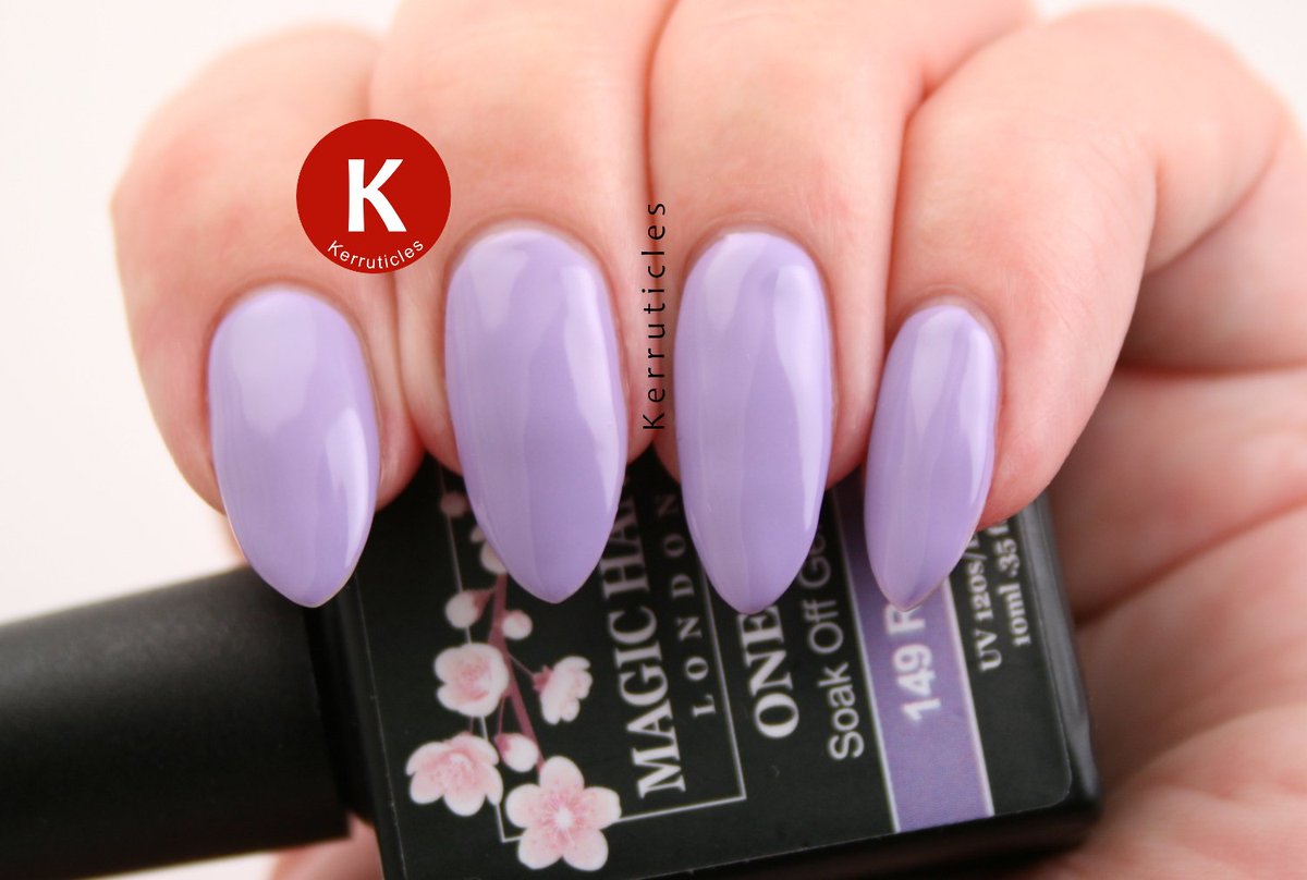 Kerruticles's tweet image. Magic Hana Rainy Day (124) | One-step Gel |  ckerr.net/2u3Ywe6 #gelpolsih #onestepgel #lilacnails @MagicHanaLondon