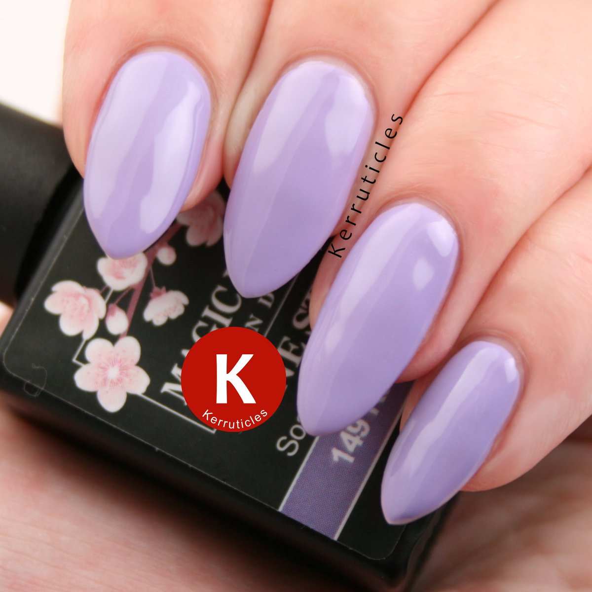 Kerruticles's tweet image. Magic Hana Rainy Day (124) | One-step Gel |  ckerr.net/2u3Ywe6 #gelpolsih #onestepgel #lilacnails @MagicHanaLondon