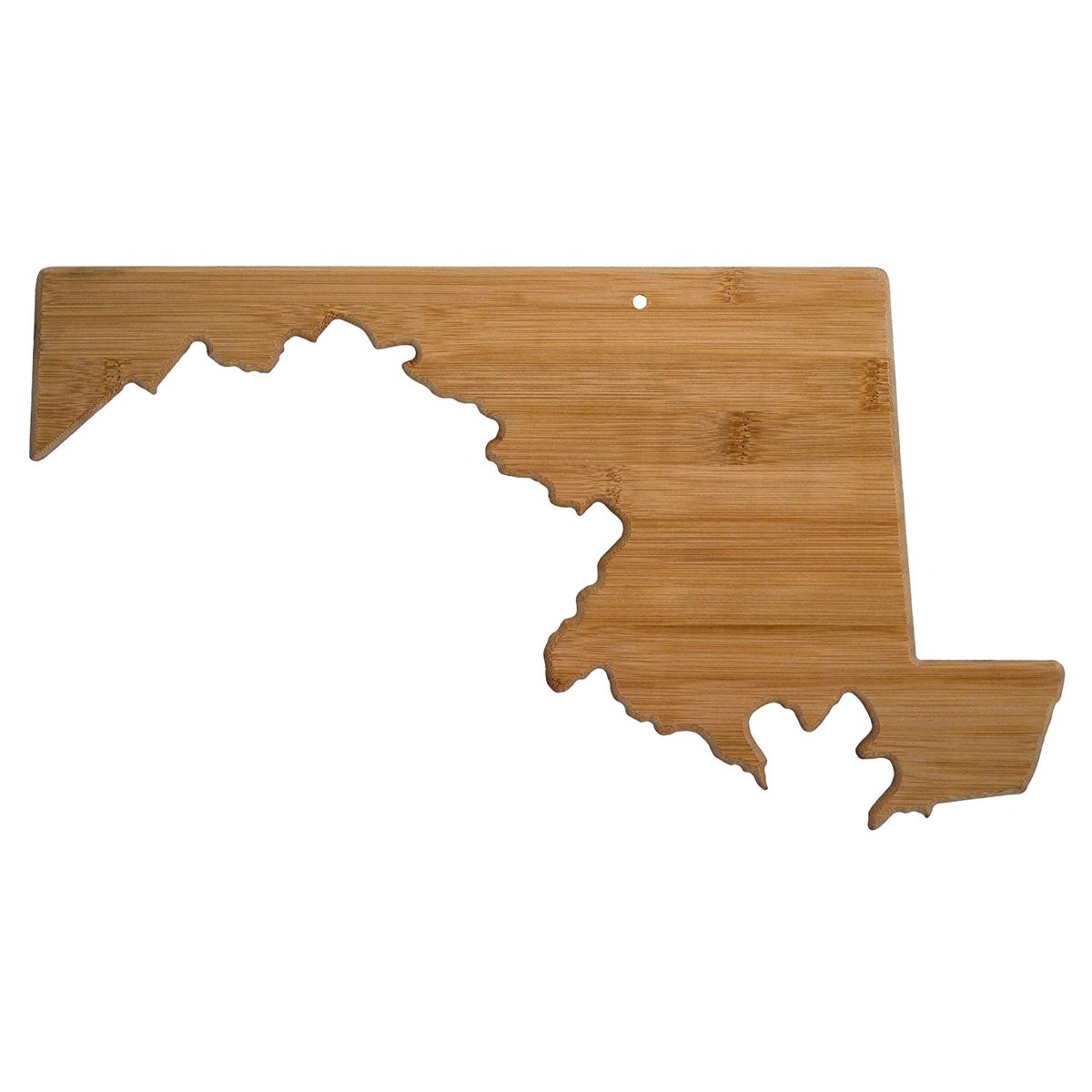 Totally Bamboo State Cutting &amp; Serving Board – "MARYLAND", 100% Organic Bamboo Cutting Board for Cooking, Entertaining, Décor and Gifts. Designed in the USA! Price:$21.99 amzn.to/2u3Ynal
