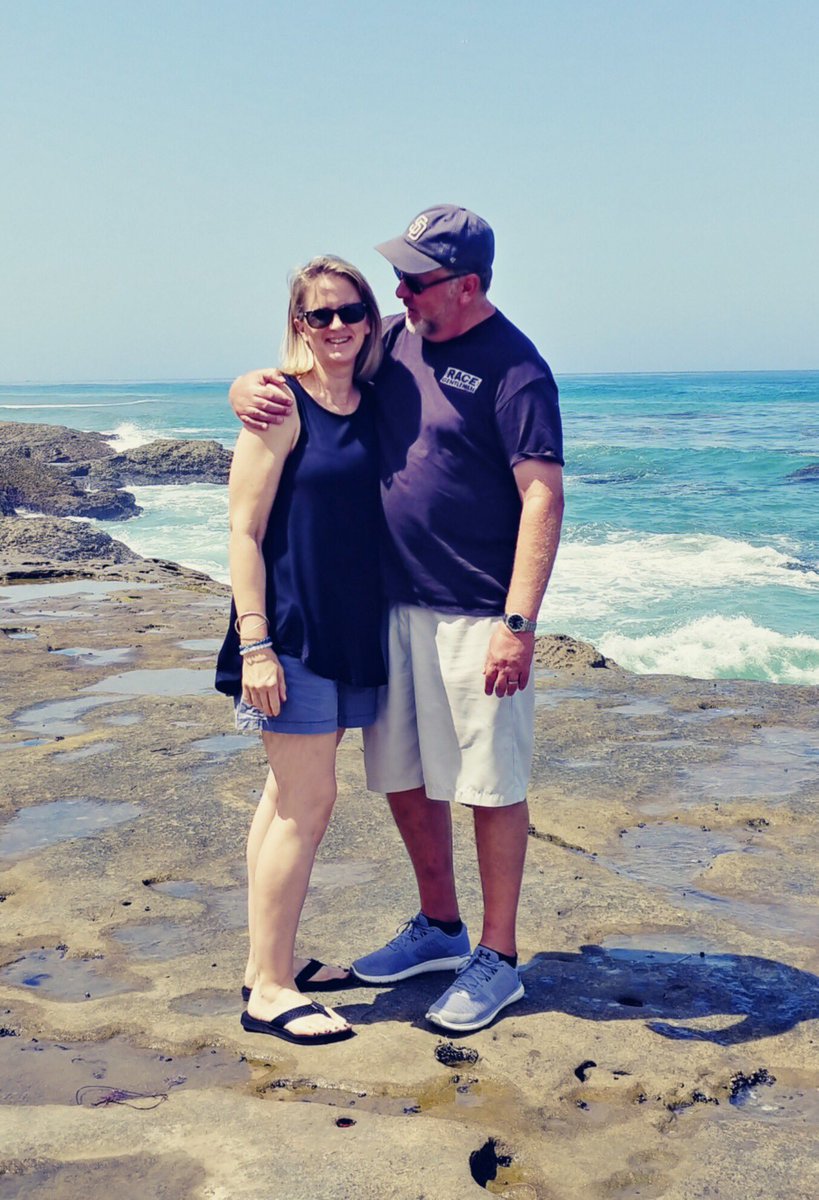 Tjones_or_TJ's tweet photo. Over 27 years ago we started our journey together right here in Ocean Beach, CA. I’m lucky to have married such an amazing lady! #lovemywife #SanDiego #OceanBeachCA https://t.co/wuwaEyo4bU