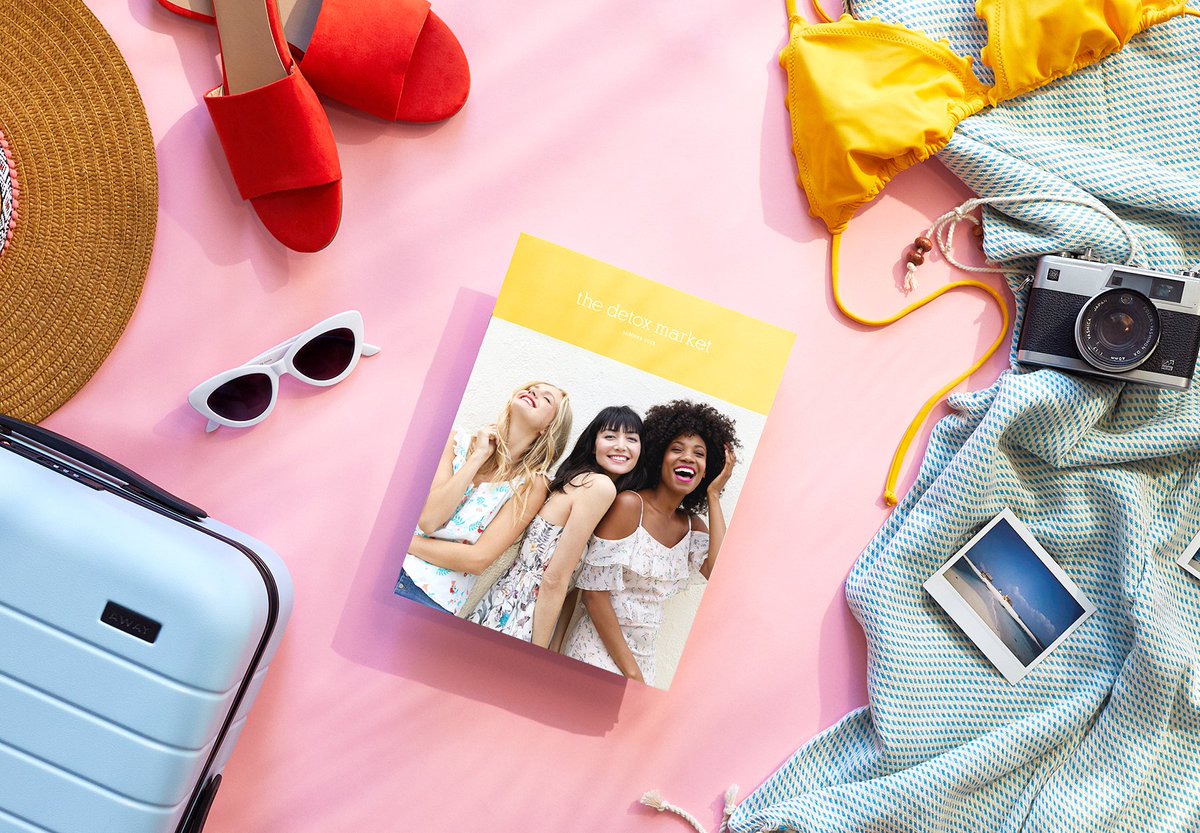 Summer is here, and we’re soaking it in with The Detox Market x @ThoughtfullyMagazine Summer 2018 Lookbook. 🏝️ VIEW NOW ⇢ ow.ly/kMPb30kQ8kF 🌺 #thedetoxmarketxthoughtfully #travelaway <a href="/away/">Away</a>