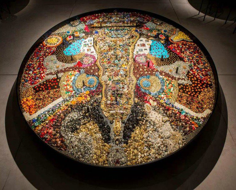 SuperiorKiaSC's tweet image. Bishopville, SC is home to the #ButtonMuseum, the brainchild of Dalton Stevens. The fruits of his labor—including a button-covered hearse—can be viewed in a hangar he rents off of SC-41!