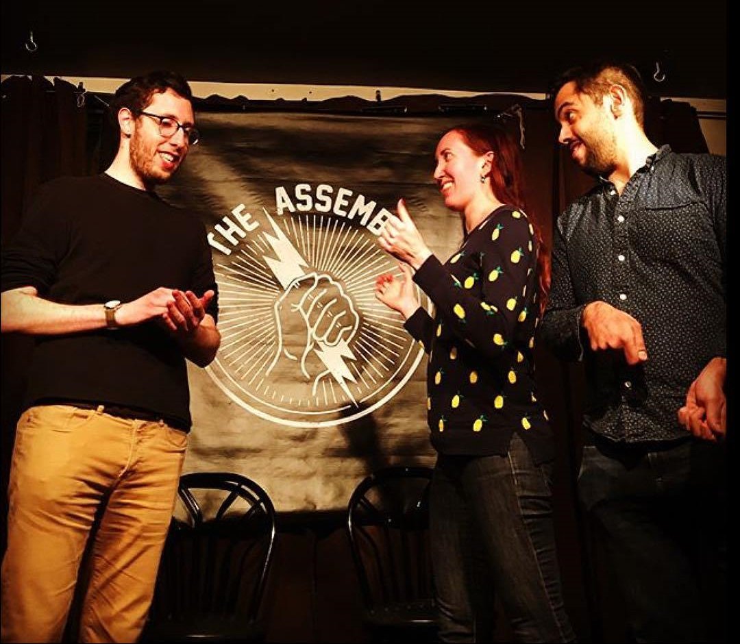 What's that? A new story is up? Yes! Meet <a href="/LauraStricker/">Laura Stricker</a>, a Toronto-based improviser who started improv last year to get out of her comfort zone. Here's what she had to say about her journey in #improv so far: bit.ly/2Nzke1G