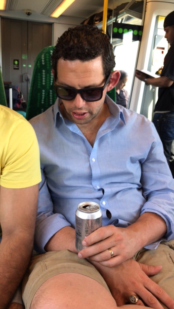 RealFarage's tweet photo. My campaign manager having an unanticipated nap #powernap #accidentalsleep #Birmingham https://t.co/qtEDjyUZ6A