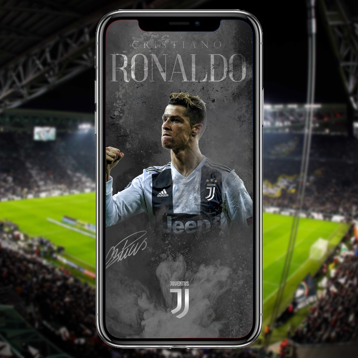 Cristiano Ronaldo Mobile Wallpaper Juventus 2018 Ghantee