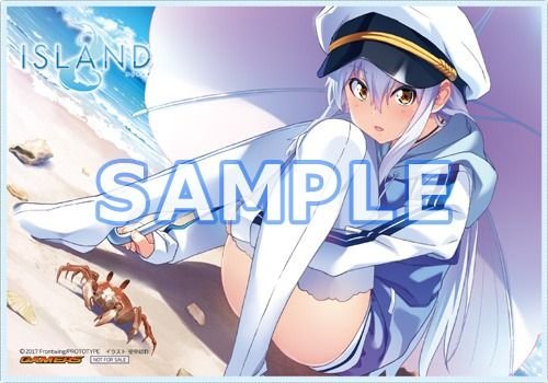 Batmad Here S Rinne O Hara 御原 凛音 From The Lightnovel Turned Anime Island With Her Sumptuous White Thigh High Boots Interesting Footwear For A Marine Setting Indeed T Co Bh1r8t8wrq