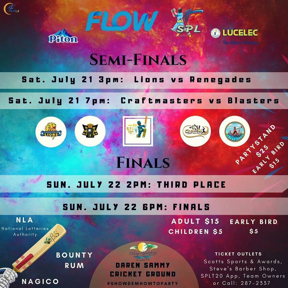 JeanineEugene's tweet photo. #StLucia Premier League. Let's go #CraftMasters #SPLT20 #ShowDemHowToParty 🏏 https://t.co/tHr2P94wzm