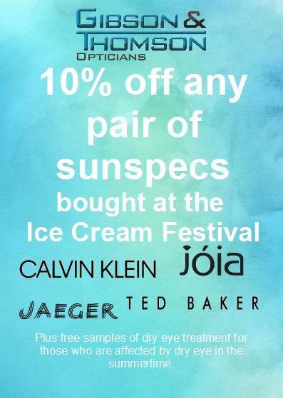 GibsonThomson's tweet photo. 😎🍦#Opticians #garstang #independentopticians #designersunglasses #offer https://t.co/p3uT4KMmOI