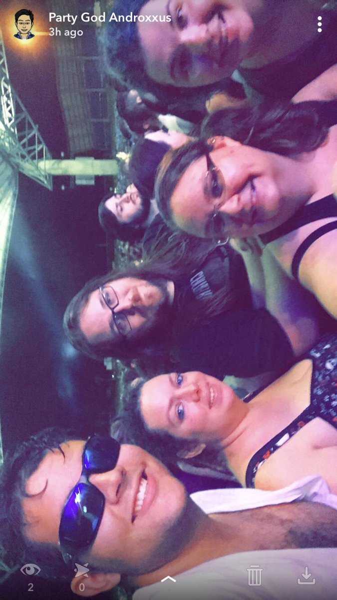 DAVEAPPELO's tweet photo. @AdamDamnLazzara  Thanks got a killer show last night dude! You rocked the whole world! I was front row rocking out harder than ever! Thanks man! https://t.co/kqrn5vs52j