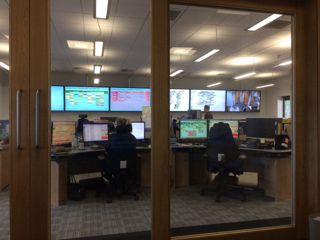 Very proud of all the efforts of <a href="/fire_scot/">Scottish Fire and Rescue Service</a> crews at the Ben Bhraggie Fire near Golspie.  I have been watching the action from the Dundee Incident Support Room and seeing the fantastic Control Room team in action.  Well done everyone!