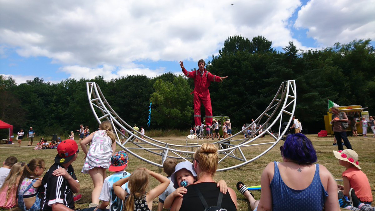 duncancorns's tweet photo. Hot hot hot down at the #Bridgewaterweekender today on the @SalfordCanal, so imagine wearing this spacesuit! https://t.co/X9gLyTpqq1