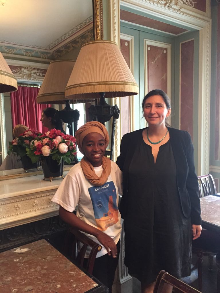 falher3's tweet photo. week-end à Paris en mode @CitaoForum avec @Nancy_OnTour et @ChristineCluzel pour parler de #Femmes et #Nulerique #partenariat amitié #Franco_Nigérienne @FemmeTic #womenempower https://t.co/FCjyvhLl92