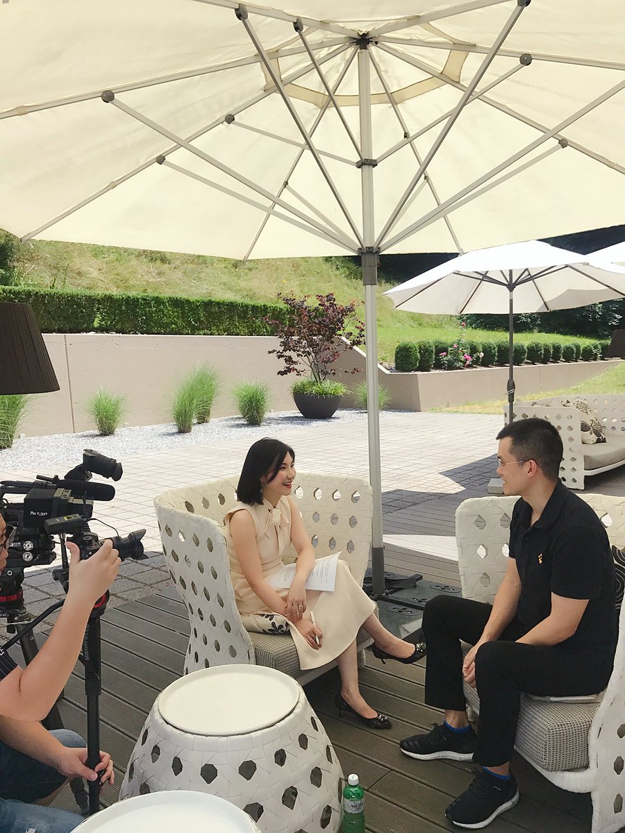 cz_binance told me the crypto market is bullish compared with a yr ago when  bitcoin was around $1000 and trading volume was 1/10 of today. What do you  think? More scoops in