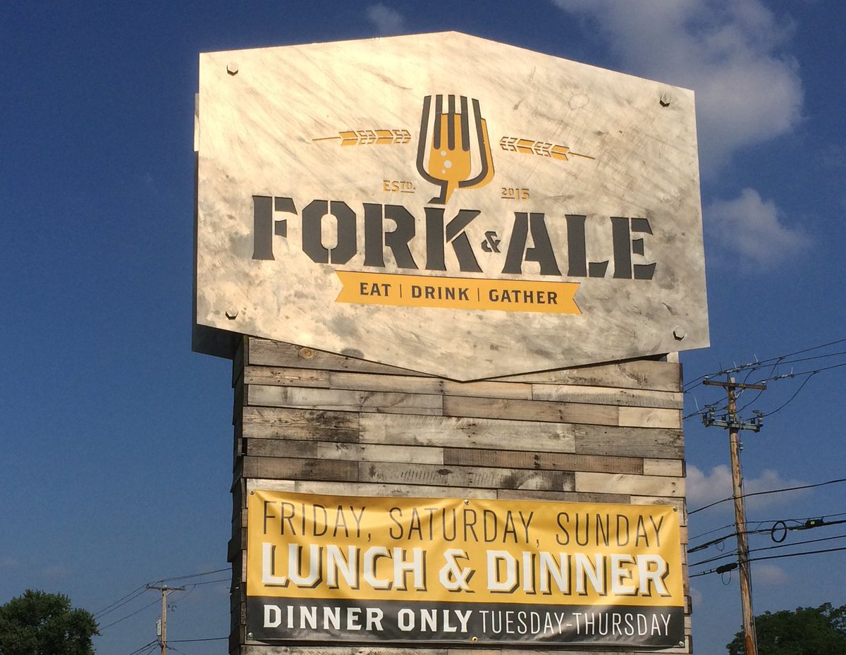 Evan Brandt on Twitter "Fork & Ale, a trailside ‘gastropub’ offers