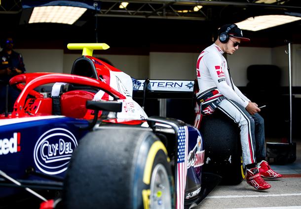 F1Instant's tweet photo. WOW! Huge news coming out of @FIA_F2 that the American driver and Haas' young gun Santino Ferrucci has been banned from the next two races!

#F2 #BritishGP 🇬🇧 https://t.co/GSyssnSA66