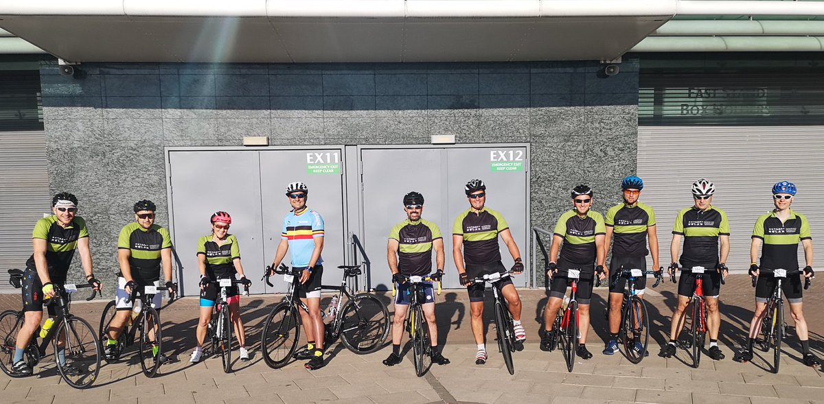 Team Kenyon doing the business today. Manchester to Blackpool bike ride all in aid of <a href="/AnthonyNolan/">Anthony Nolan</a> 
Great day. #fcukcancer #anthonynolan