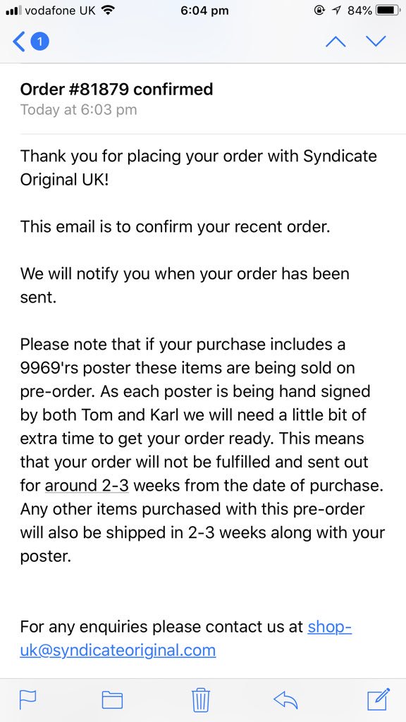 Grounder_Chlo's tweet photo. @SyndicateOG @ProSyndicate @karlhandforth Got mine 🤙🏻 @ProSyndicate @karlhandforth https://t.co/EwTQKuCPyT
