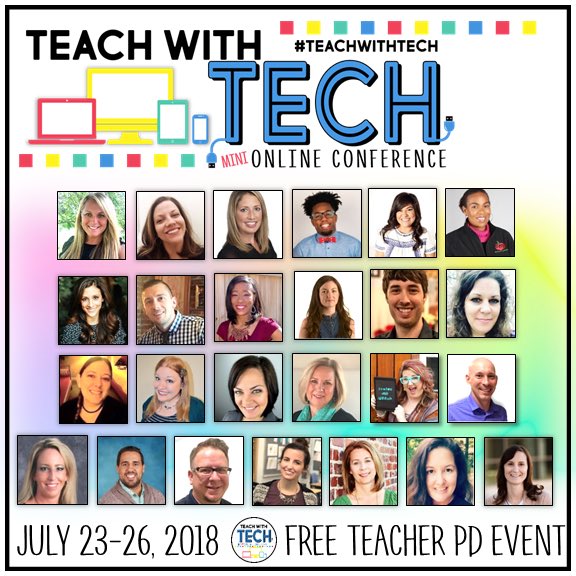 Erintegration's tweet photo. Here is 1 FREE online conference you don’t want to miss this summer! Learn more &amp; sign up here: https://t.co/WNKh24J2Ee #teachwithtech https://t.co/2TcB1Ww71p