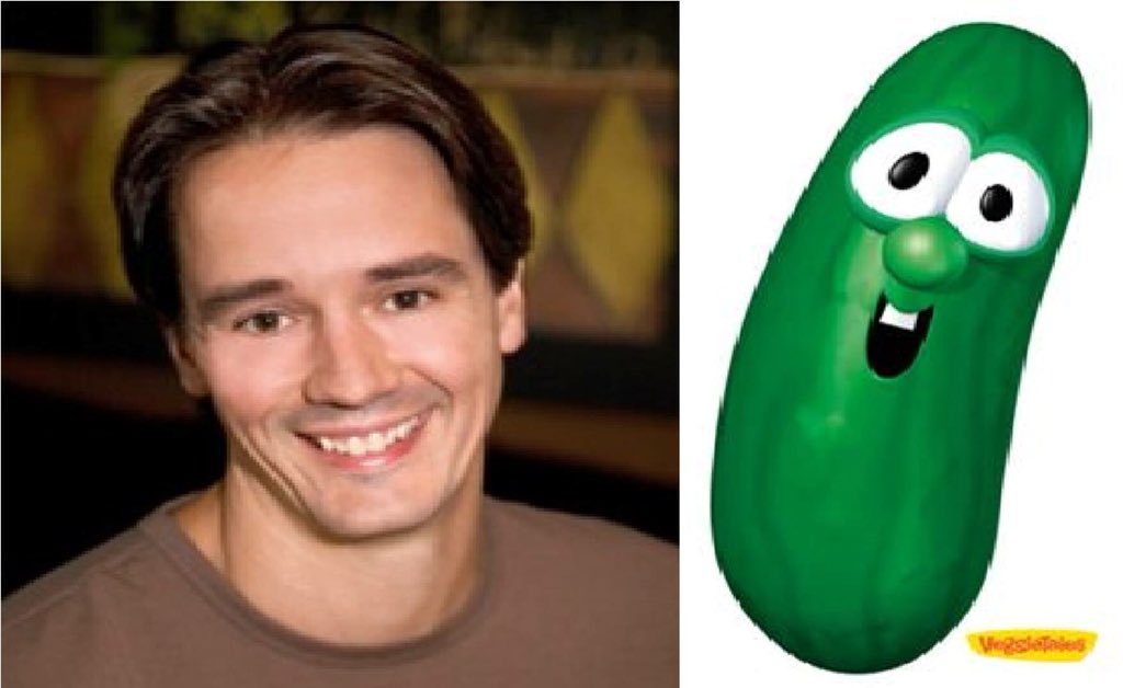 Happy 52nd Birthday to Mike Nawrocki! The voice of Larry the Cucumber in VeggieTales. 