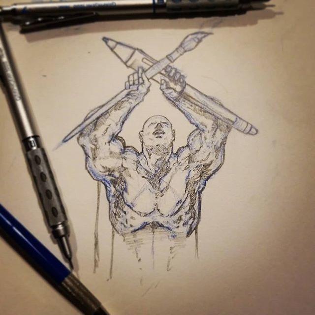 thedarkcloak's tweet photo. Got a big announcement to make soon. This here is a teaser!

#art #sketch #thedarkcloak https://t.co/pROr7ALEKk