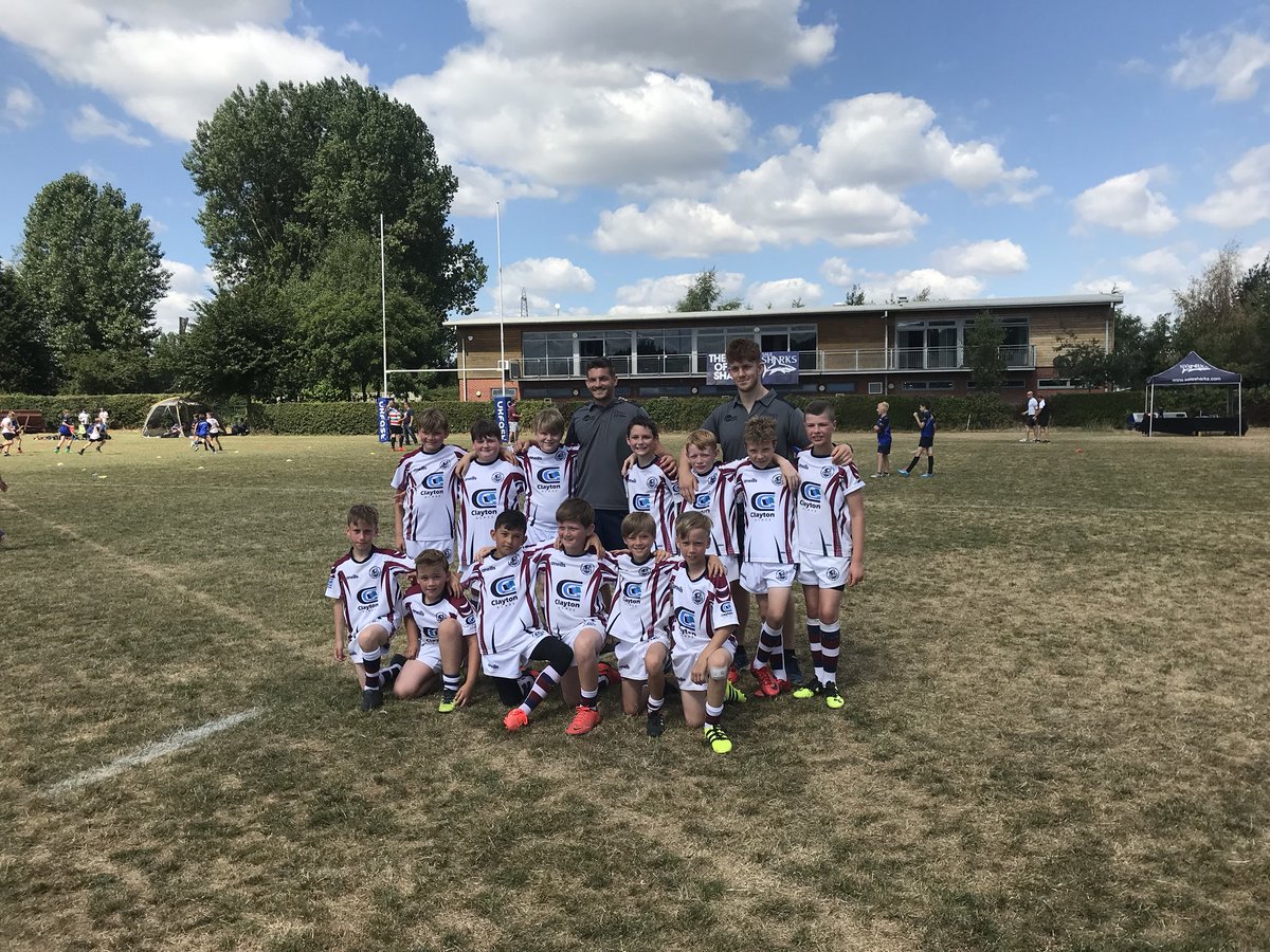 Thanks <a href="/SaleSharksRugby/">Sale Sharks 🦈</a> for a brilliant day! <a href="/AireboroughRUFC/">Aireborough RUFC</a> U’11’s had a great day. <a href="/YardeM/">Marland Yarde</a> <a href="/Mark_Cueto/">Mark Cueto</a> <a href="/Will_Cliff88/">Will Cliff</a> <a href="/CiaranBooth2/">Ciaranbooth2</a>