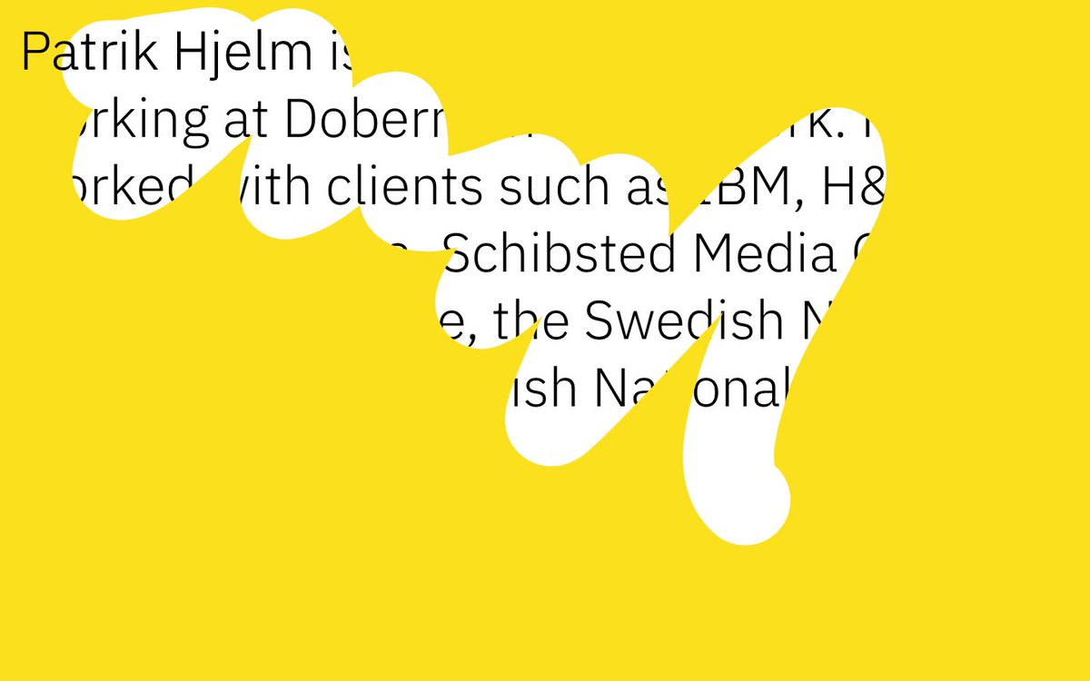 ✎ New splash page for summer ✎
 hjelmpatrik.com