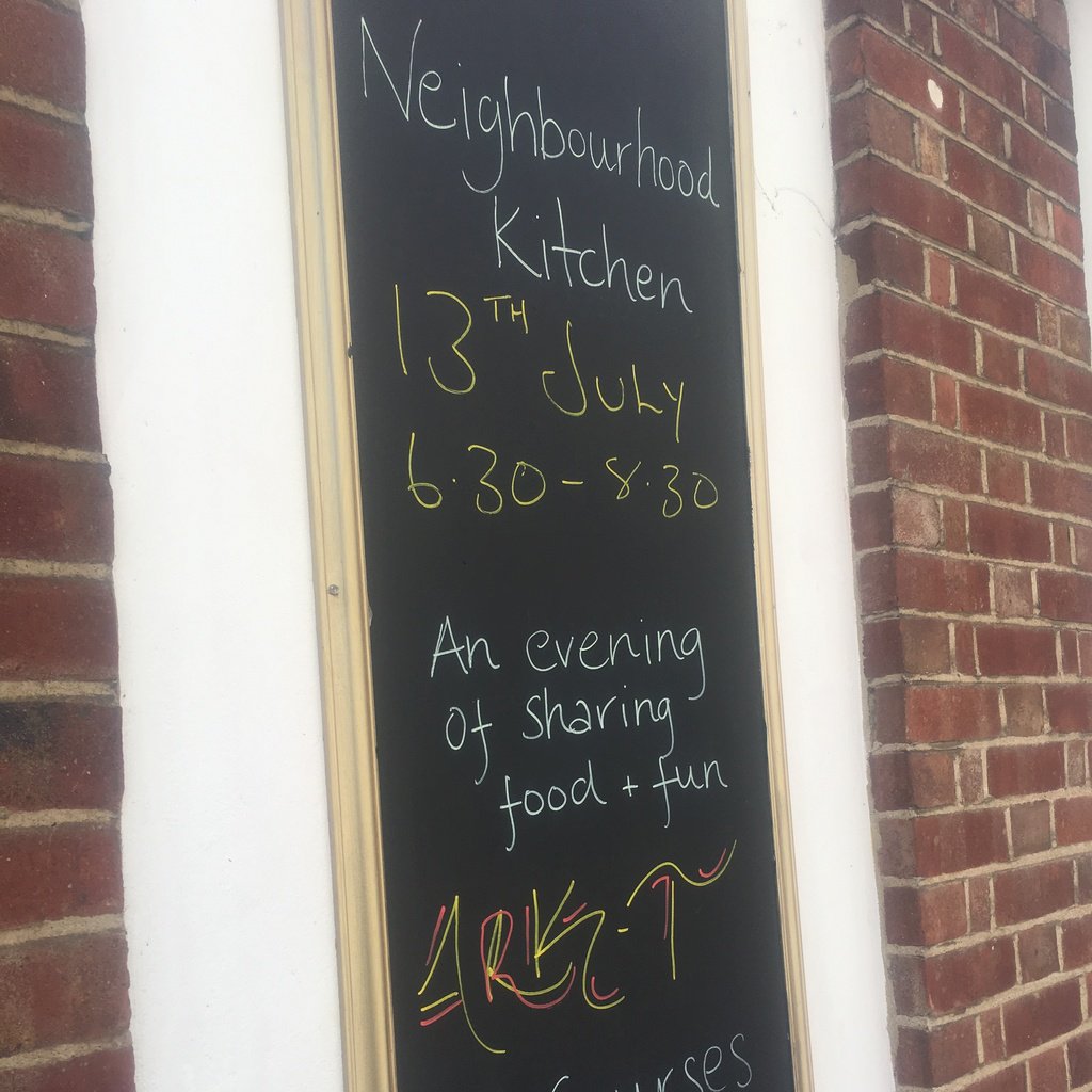 Just a few days to go until our Neighbourhood Kitchen returns to @ArkTCentre! Join us from 6.30pm for an evening of fabulous food, company and community - bit.ly/julykitchen. If you can display a poster email us at office@camerados.org 👍 #neighbourhoodkitchen #camerados