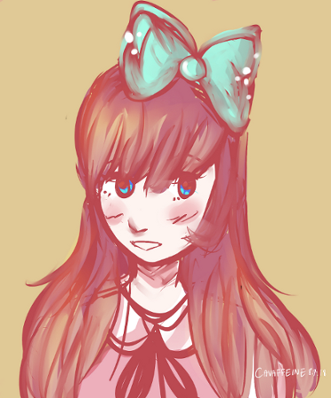 cavaffeine's tweet photo. #ArtFIGHT2018 has been fun so far, my first 'attack', Kawaii-Latte's cute character Esme Rockbell ✨ https://t.co/s0RucWoQ4b