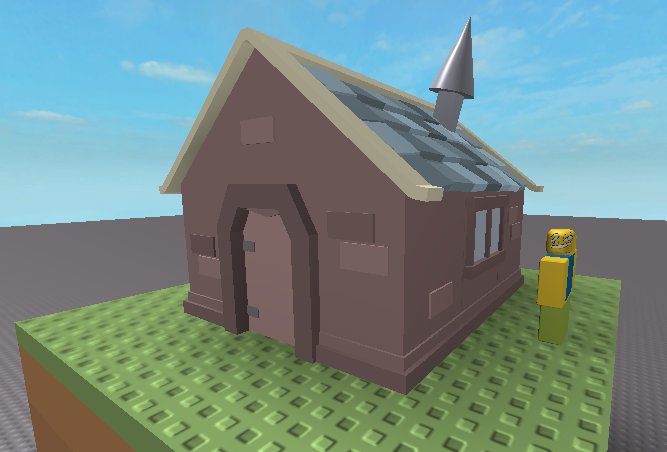 CryoRBLX's tweet photo. Hey, a morning build. 😎 Took me approximately 25 minutes (mostly trying to figure out a good color palette lol). Uh yeah. #RobloxDev #RBXDev https://t.co/7ZG8xPNvzS