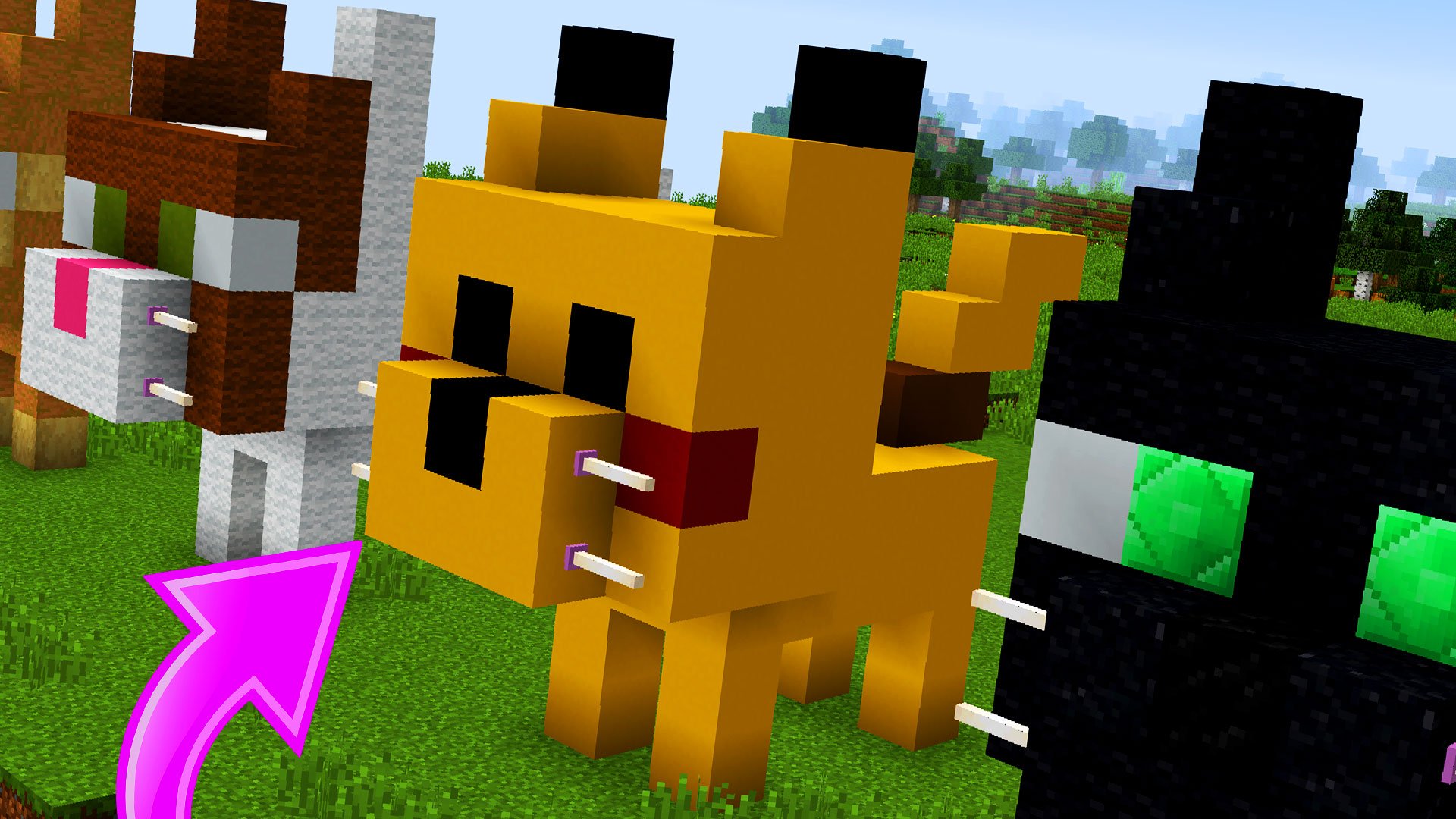 Chad Johnson on X: “How to Build Cute Cat Statues in Minecraft