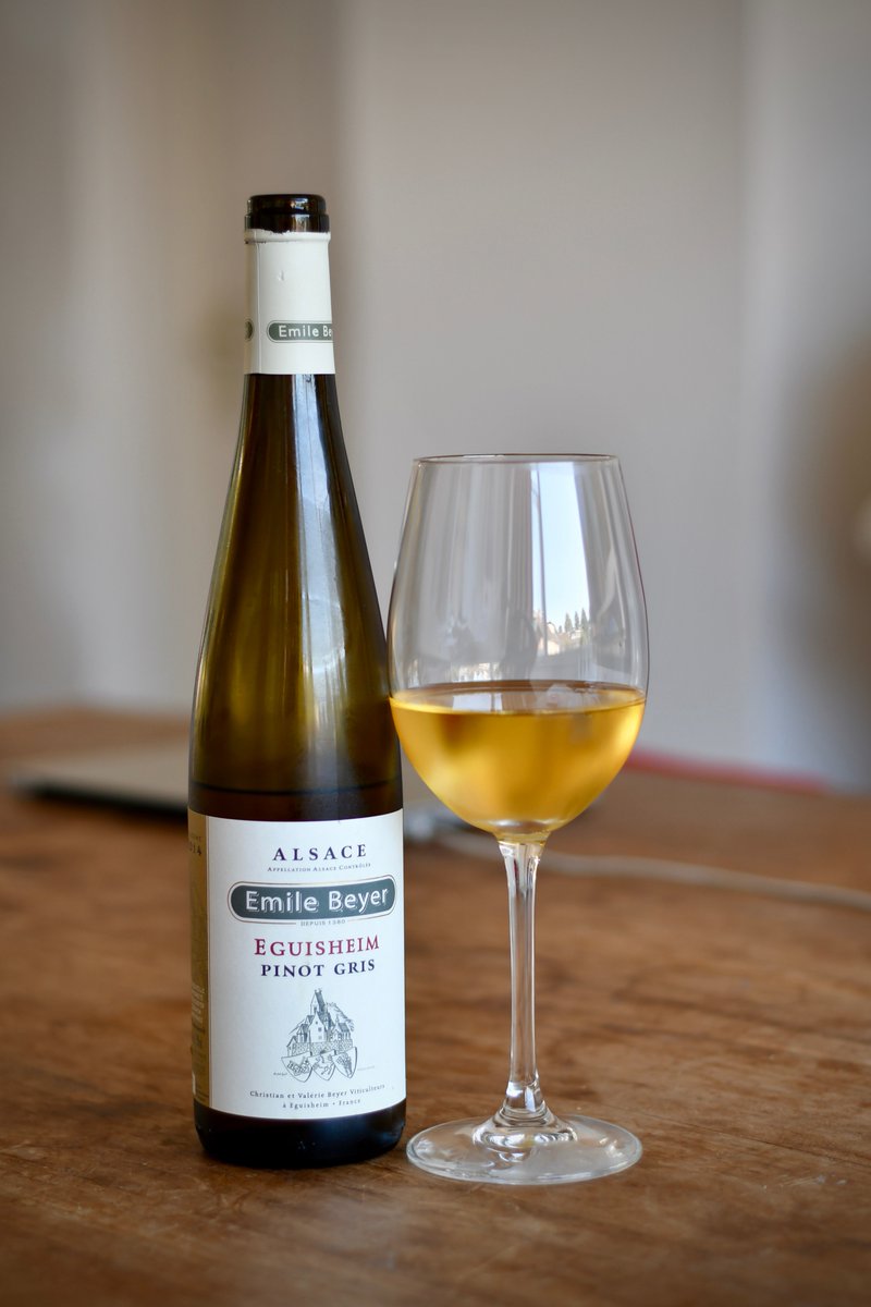 This wine taste great after work on the website is done. 
I am Pinot Gris Eguisheim 2014 - Domaine Emile Beyer.
I am Organic so don’t panic
I am made by winemaker Christian - <a href="/EmileBeyer/">Domaine Emile Beyer</a>. 
I come from Eguisheim (Alsace).
I am light gold  ... lees verder op facebook.com/photo.php?fbid…