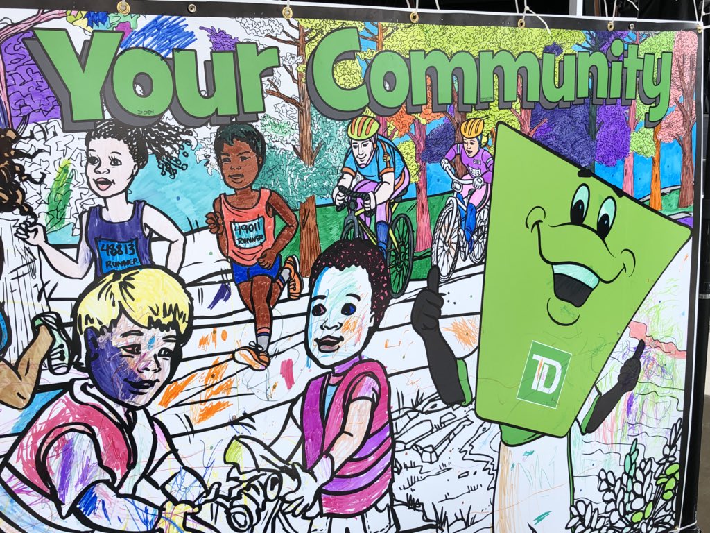 Come colour with us at the Whistler Children’s Festival today! TD proud to sponsor and support! @JohnP_YYC <a href="/SabbyTong/">Sabrina Tong</a> @MauroManzi_TD