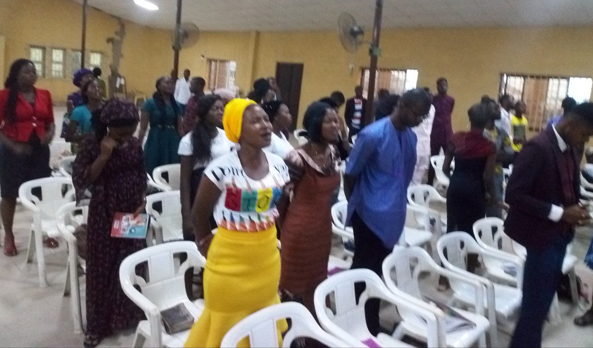 nccfogunstate's tweet photo. Prayer session https://t.co/PR3edT5tSQ