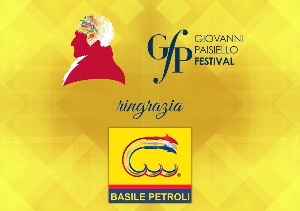 FestPaisiello's tweet photo. E mentre i preparativi per questa XVI edizione vanno avanti, vogliamo ringraziare i nostri primi 2 sponsor che anche quest’anno sosterranno il Giovanni Paisiello Festival #conad #basilepetroli https://t.co/BEHRWlZ5oI