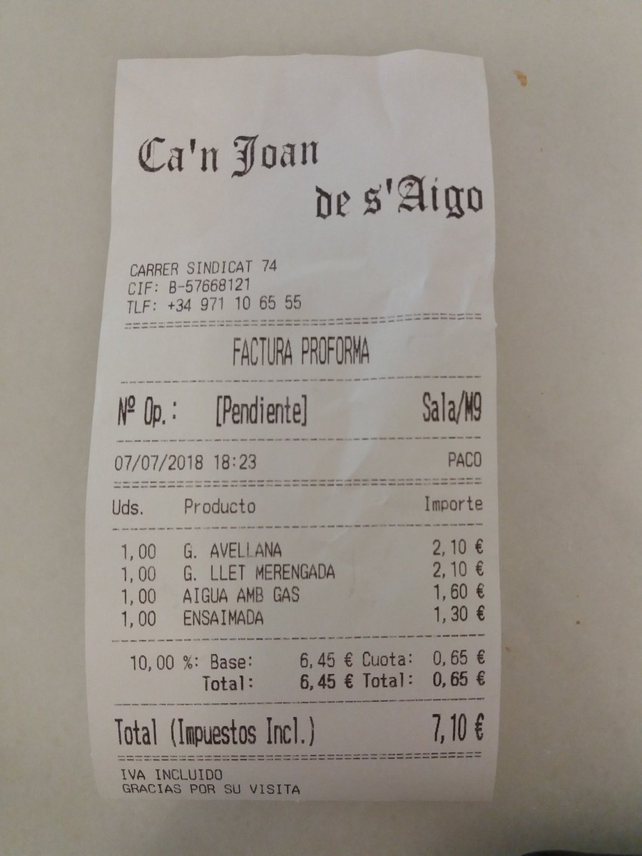 A Palma encara hi ha gent honrada que no t'estafa per un gelat i una ensaïmada. Que no et roben per un aigua amb gas. I que t'entenen i són amables. I que no s'han canviat el nom per posar-lo en anglès.