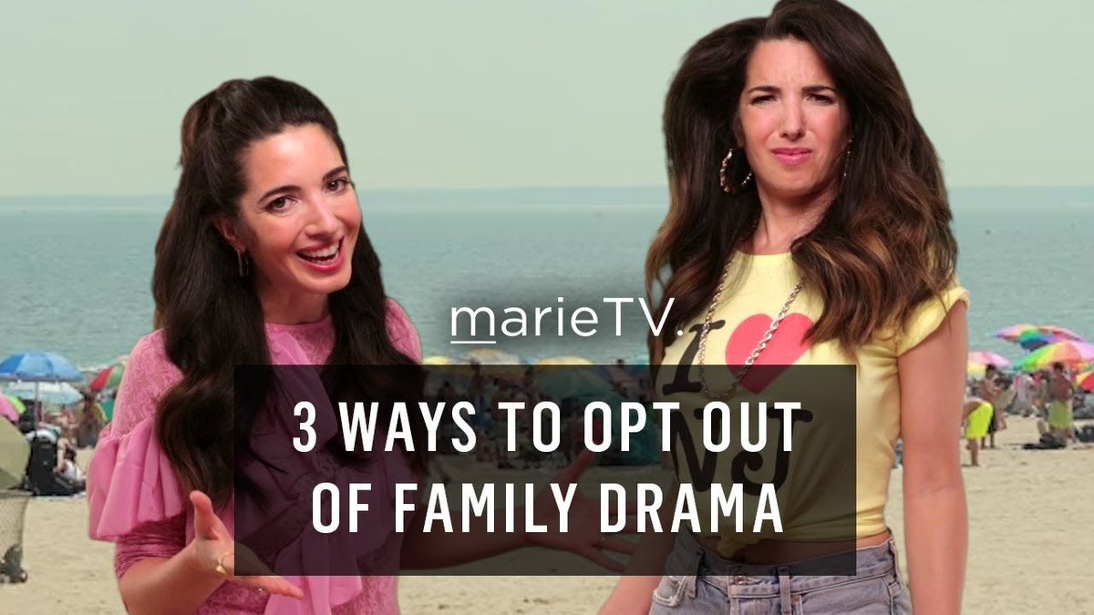 DrFriedemannS's tweet image. Really funny and very helpful new episode of @marieforleo's #MarieTV. Find out what to do when family drama's got you down: buff.ly/2zjPfU7