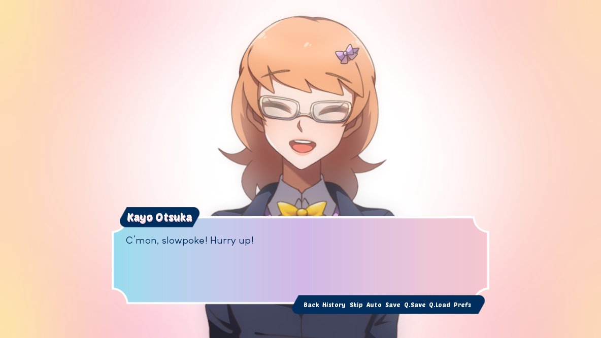 pajamapro's tweet photo. Its been a while, hasn't it? Here's a few more screenshots - now featuring adjustable transparency! #gamedev #indiedev #vndev #devtalk https://t.co/UvK2JKbHTG