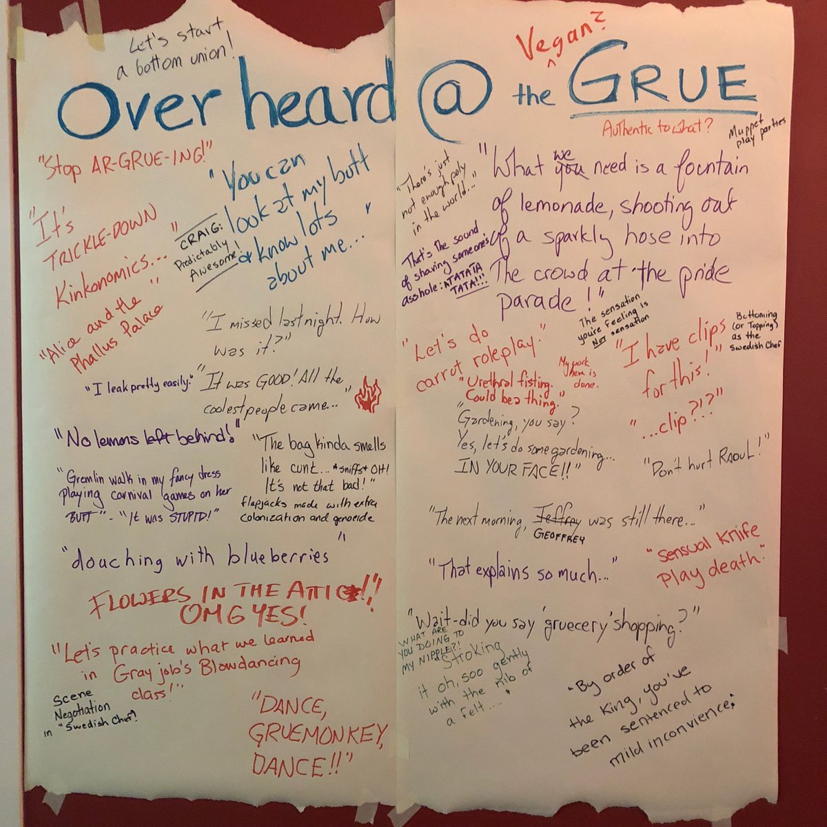 GRUEspace's tweet photo. The final YYC GRUENOMICON! https://t.co/j5VNb7MWkz