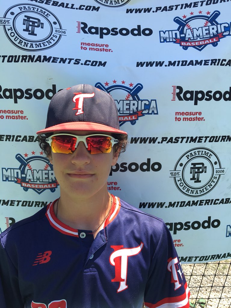 PastimeBaseball's tweet image. Jack Goebel (Indiana Twins) Class: 2022 Position: UTIL Top Exit Velo: 72.6 MPH @rapsodo #hitdesign pastimetournaments.com/Subscription