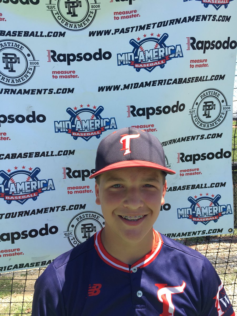 PastimeBaseball's tweet image. Gavin Lynch (Indiana Twins) Class: 2022 Position: 1B/P Top Exit Velo: 78.6 MPH @rapsodo #hitdesign pastimetournaments.com/Subscription
