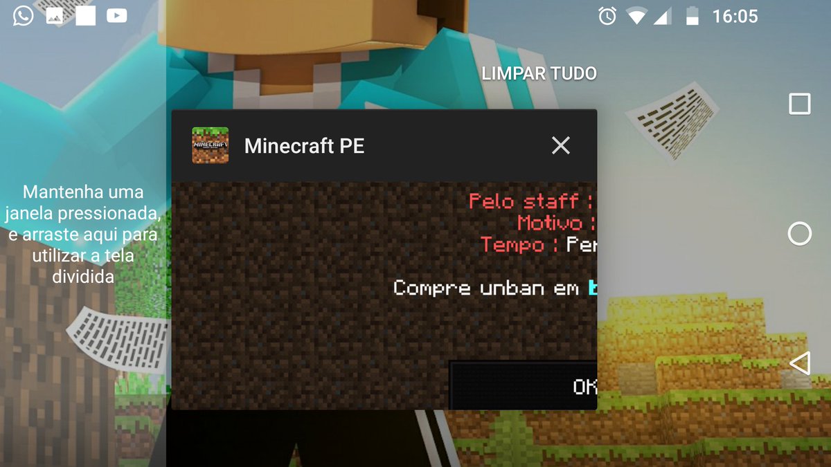 ❇️ Servidor online ! ❇️

▶️ IP : BetterMC.ddns.net
▶️ Porta : 19132 (padrão)

🎮 Games : 1vs1, Sumo, PotPvP, Combo, BuildUHC &amp; UHC

☣️ Banido injustamente? Mande as prints abaixo e converse conosco pela DM!

🔴 Marquem YouTubers ! 🔴

               🔁 + ❤️