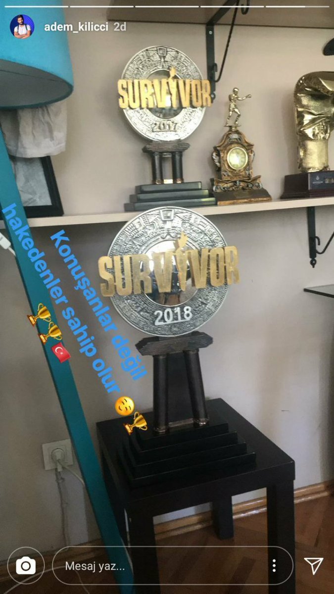 Keske biraz görmemis değilde ,asil olmayi öğrenebilsen hani sampiyonlara asillik yakısır 😒 #Survivor2018
