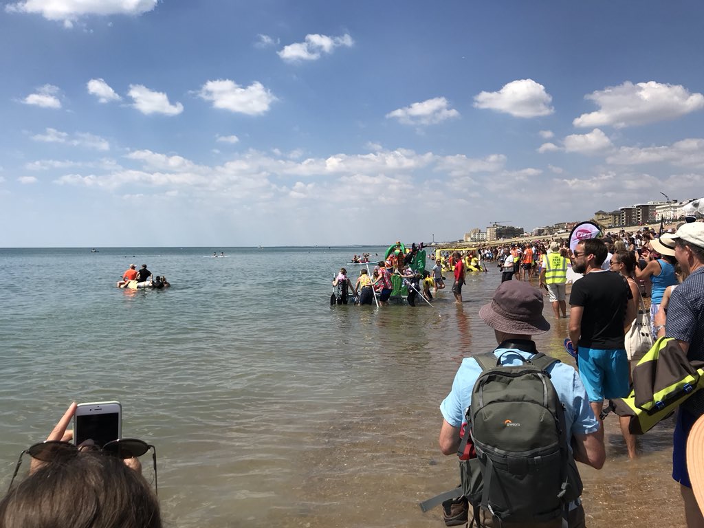 VeriteamUK's tweet photo. Congratulations to the @PRTP team for a fantastic weekend &amp; the #worldrecord for number of dogs on paddle boards! Hope you’ve raised lots for charity! #brighton #funinthesun #paddlesomethingunusual #prtp #PRTP18 https://t.co/rpAetuPWuf