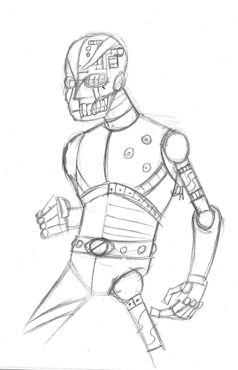 DuffyA's tweet photo. Happy 46th Anniversary to Android Kikaider! Created by Shotaro Ishinomori and originally broadcast in 1972, it is one of my favorite Tokusatsu properties, and taught me what the genre is capable of. #tokusatsu #Kikaider #android_kikaider #fanart #caustasticart https://t.co/BRP4aHesPr