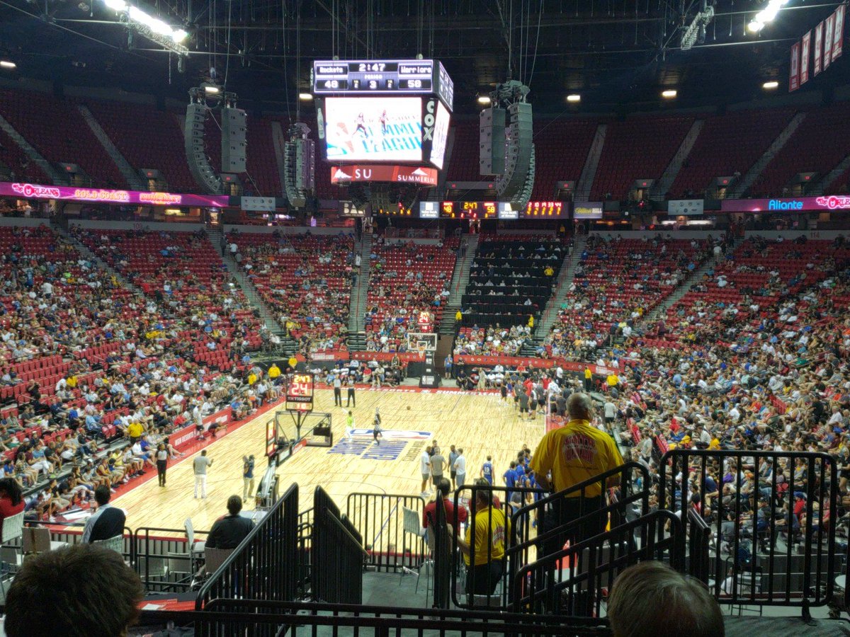 valeriebrownre's tweet photo. Your friendly Las Vegas Realtor, enjoying a day off at Summer League 2018. #SummerLeague #troybrownjr https://t.co/zrXVqJRvk1