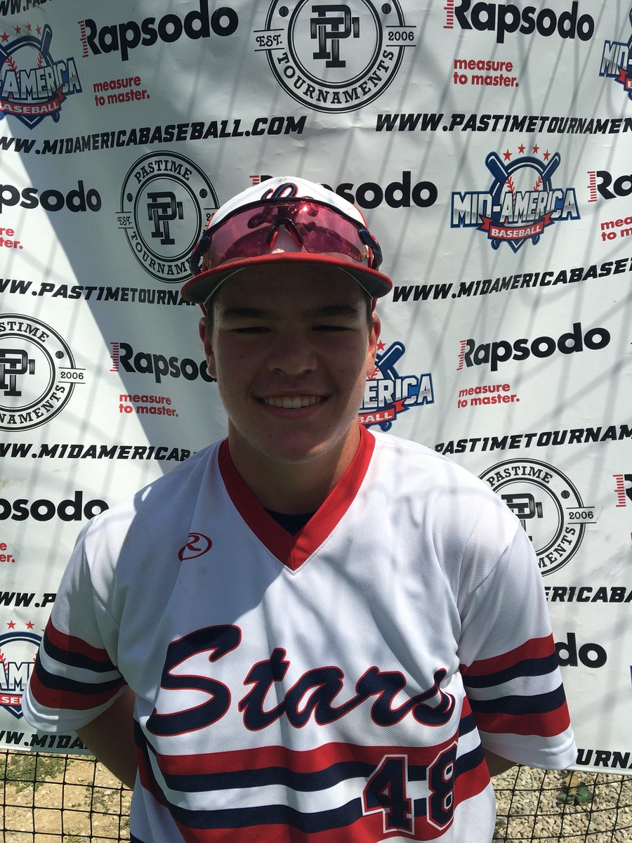 PastimeBaseball's tweet image. Owen Jones (Lake County Stars) Class: 2021 Position: 1B/3B Top Exit Velo: 83.5 MPH @rapsodo #hitdesign pastimetournaments.com/Subscription