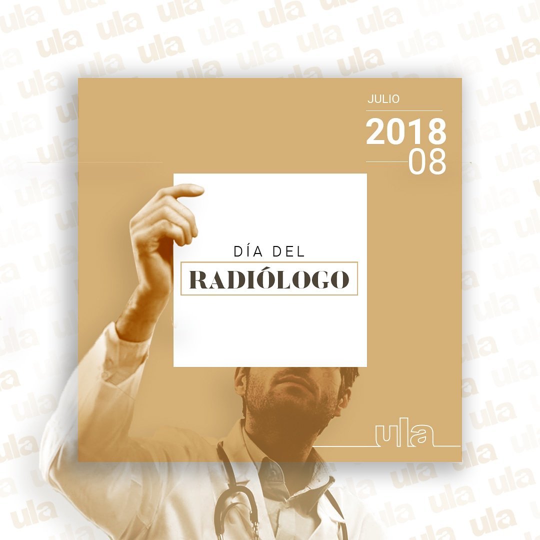 Hoy extendemos un afectuoso saludo a todos nuestros #RadiólogosULAndinos en su día