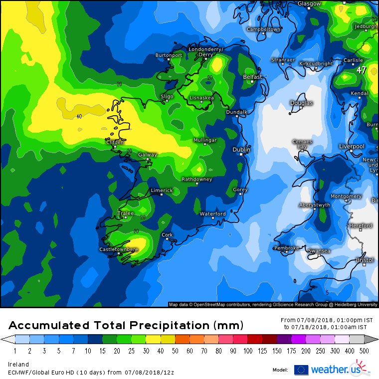 Ecmwf Precipitation Charts