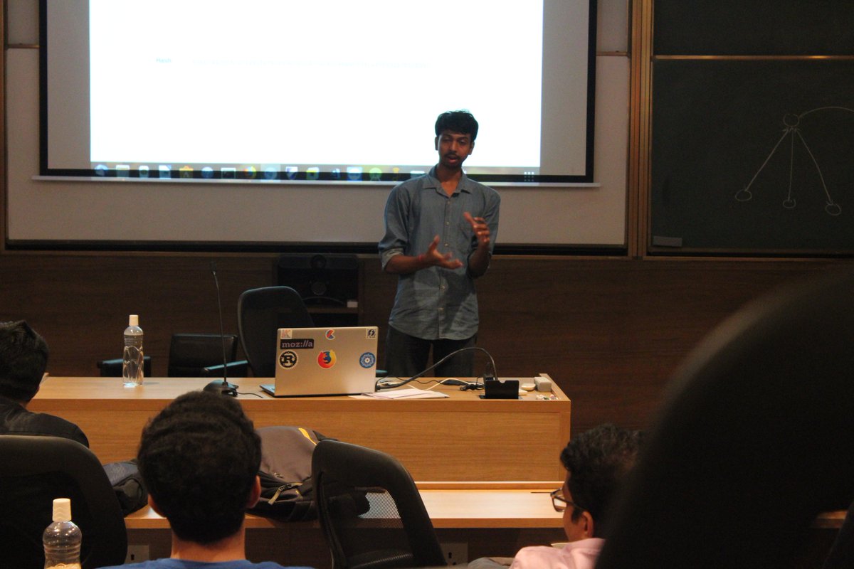 SayantanHack's tweet image. #Blockchain_Business_Application was organized by #FacebookDevCircleKolkata at @AmbujaNeotia  delivering some talk on #BlockchainDemo &amp;amp; uses . Thanks @sabyasachi_uni  da