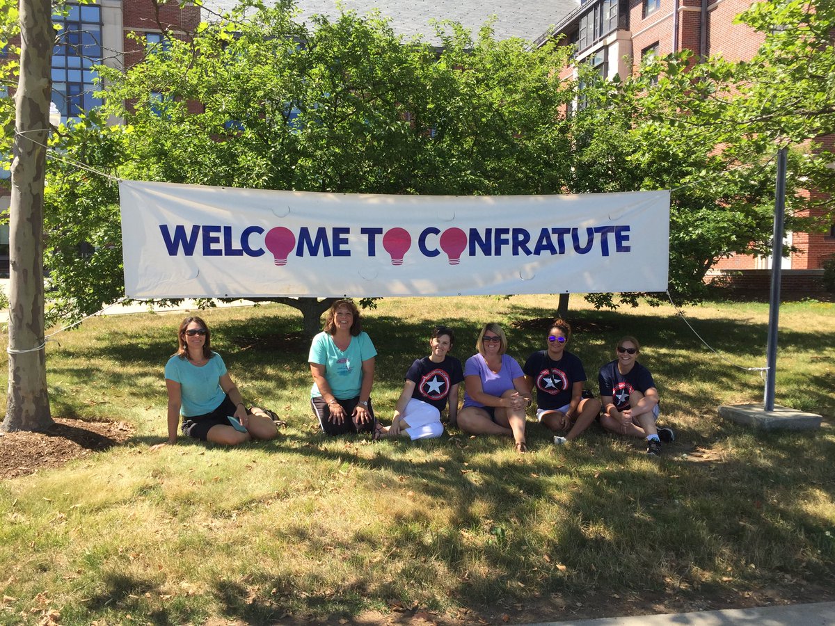 Beginning our adventure at Confratute! Proud to be part of this team. ⁦Thanks ⁦@reinhjes⁩ ⁦<a href="/wcpsmd/">WCPS Maryland</a>⁩